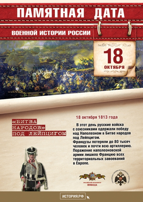 Памятные даты военной истории в октябре