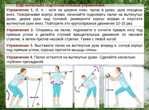 Занятия на дому в условиях самоизоляции - скандинавская ходьба