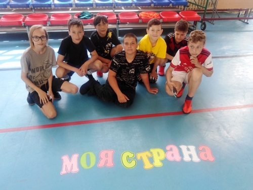 В лагере «В ритме спорта» отметили День России