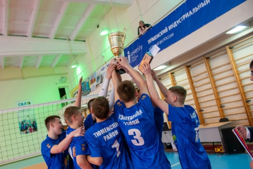 Наши волейболисты стали победителями «Кубка ректора ТИУ»