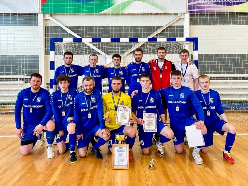 Команда Богандинского стала вице-чемпионом Тюменской области по мини-футболу