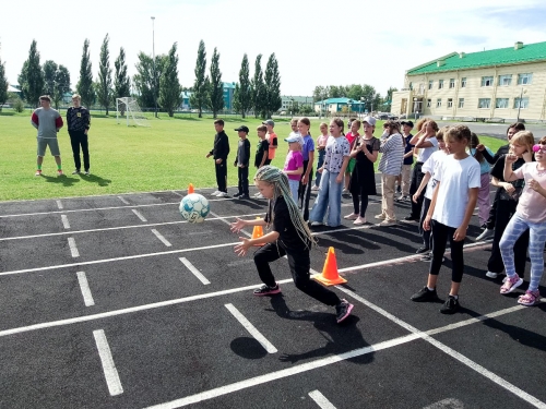 В Богандинском прошла спартакиада летних лагерей третьей смены