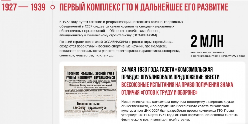 История ВФСК 