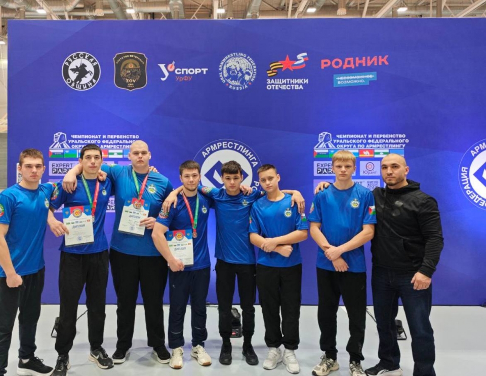Армрестлеры Богандинского начинают год с призовых мест