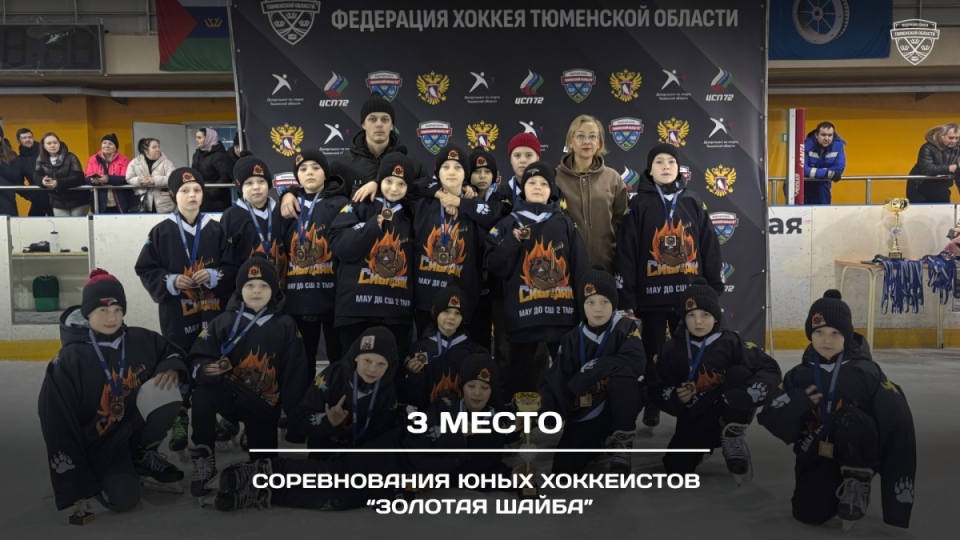 Определились призеры областного этапа соревнований «Золотая шайба»