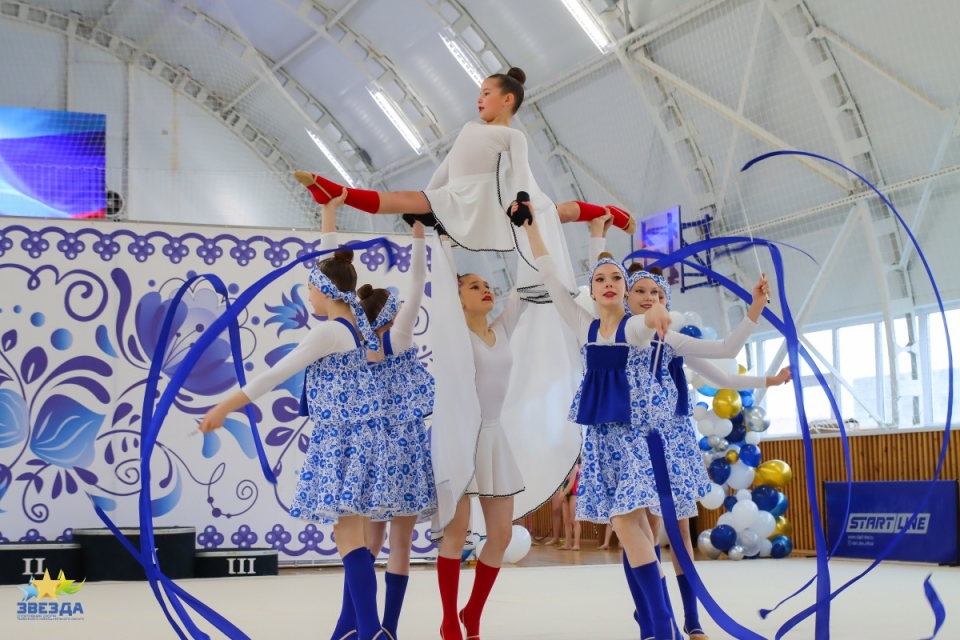 Юные гимнастки покорили сердца зрителей на турнире «Волшебная гжель»